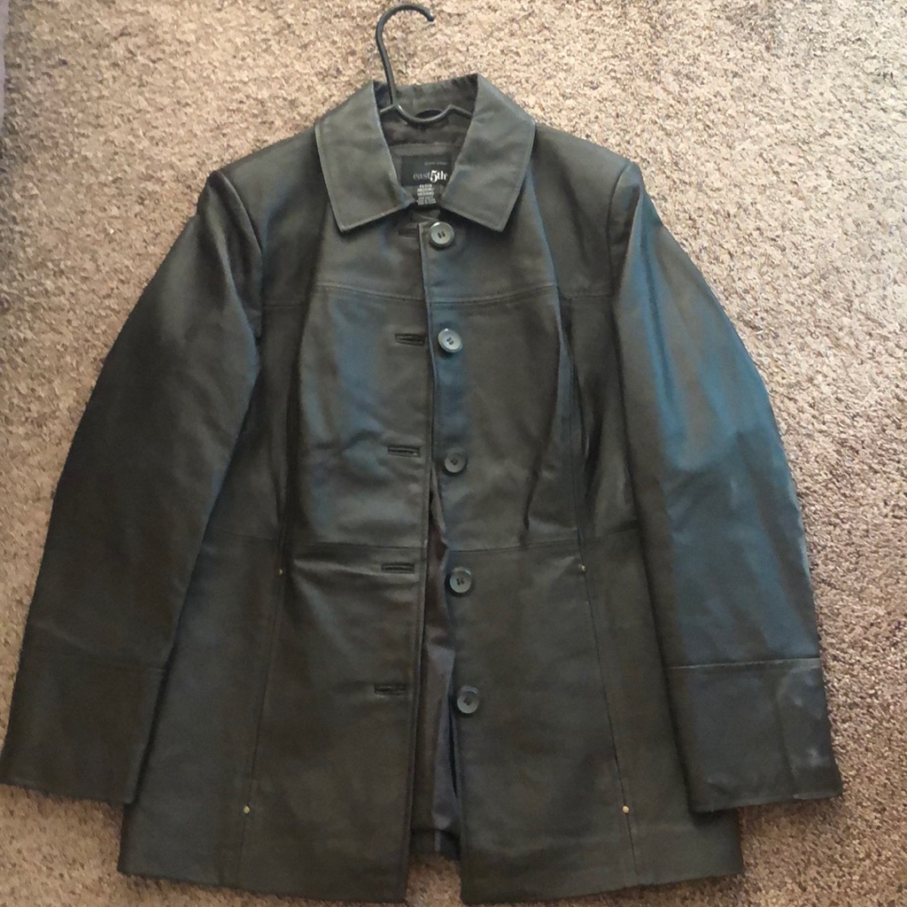 Brand New Brown Leather Jacket